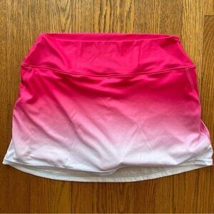 NEW Paddletek Womens Pink Ombre Pickleball Skort Size XL NWOT